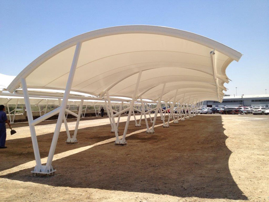 P-10 سازه چادری پارکینگ